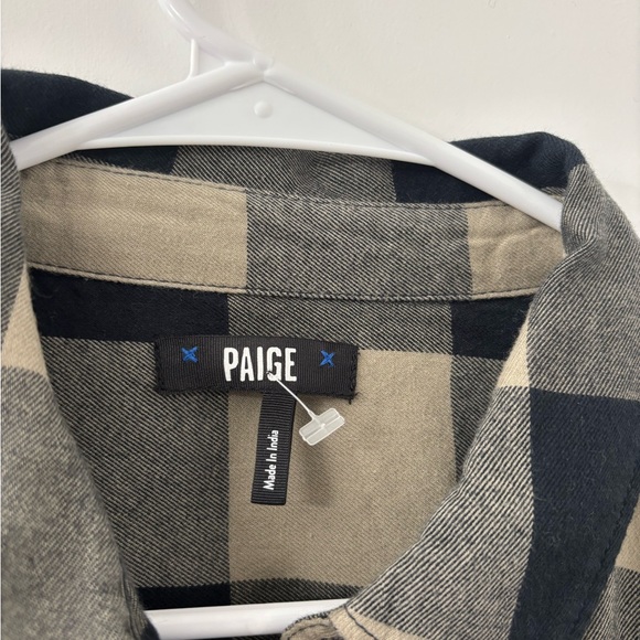 PAIGE Everette Shirt-Silver ink - Picture 5 of 7